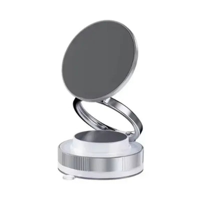 Soporte Completo Magnético giratorio de 360° para teléfono móvil con succión al vacío, manos libres y extensible para auto, gimnasio, espejo y ducha.